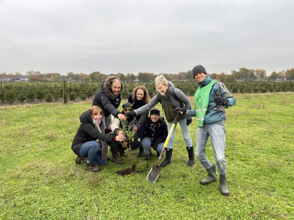 De eerste zaailing is geplant in het voedselbos van Klein Groenrijk!
